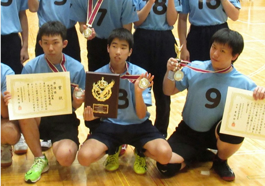 画像 大会準優勝時の記念写真