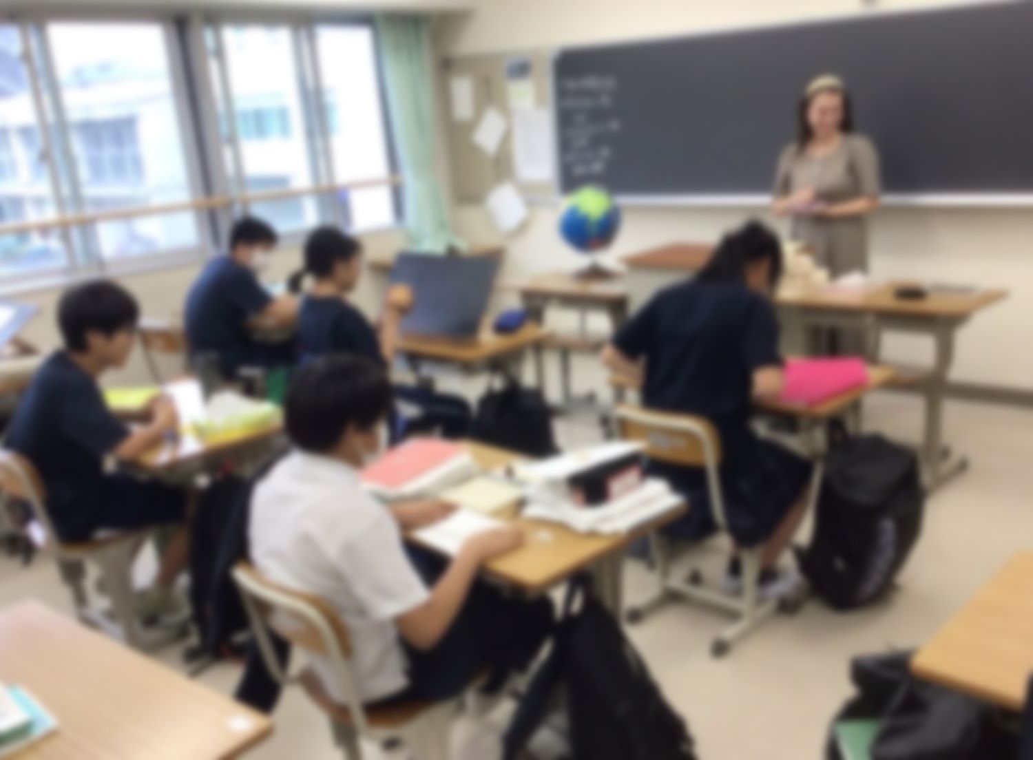 １年生での会話の様子