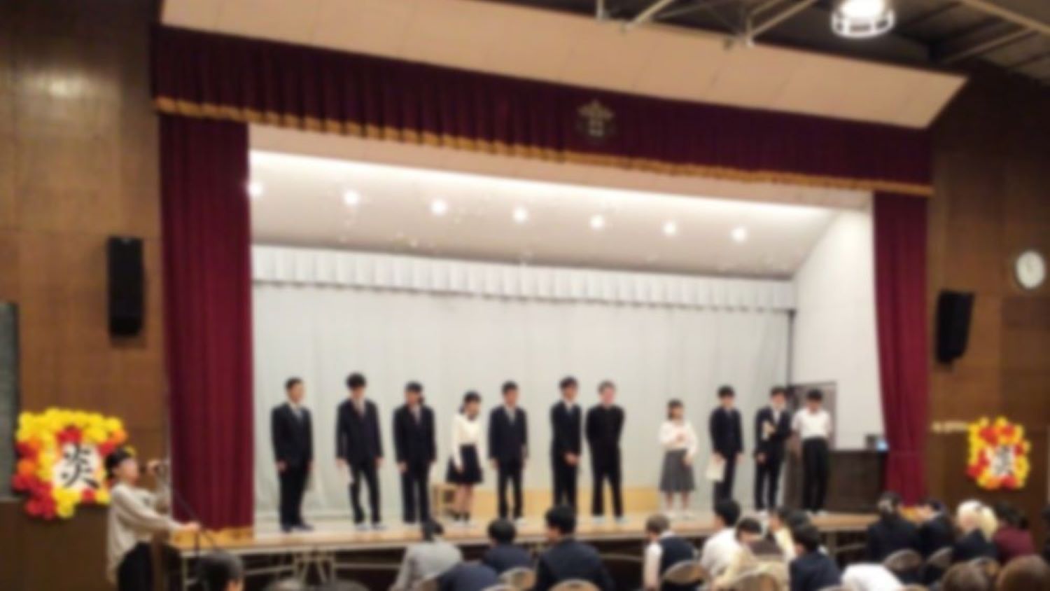 各学年による朗読劇
