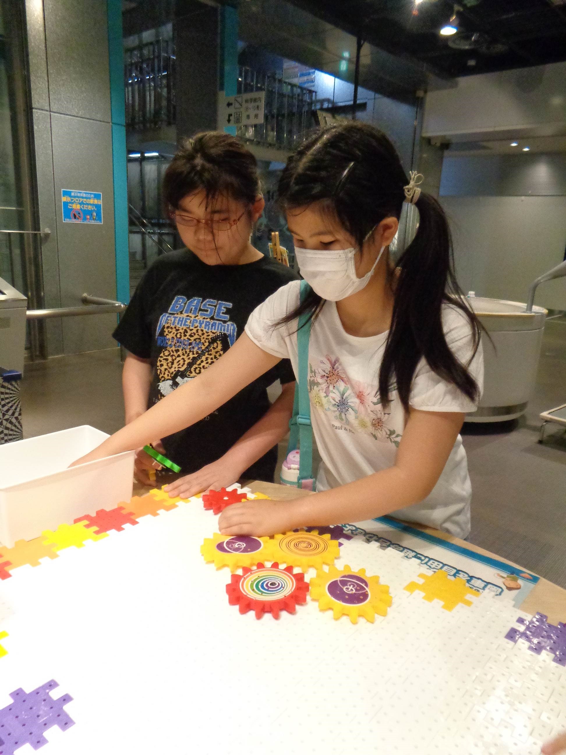 科学館での様子