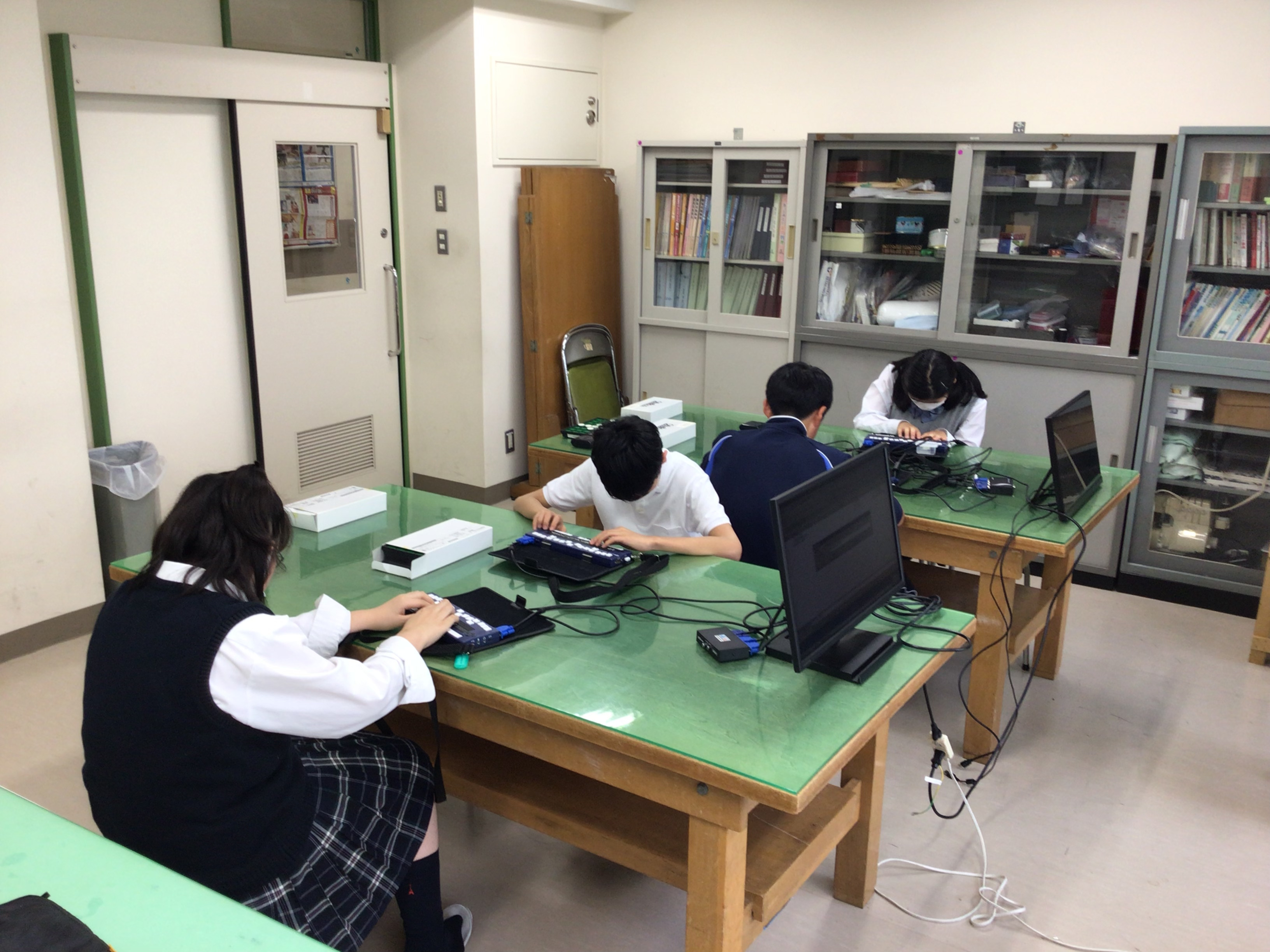 ブレイルメモの活用指導