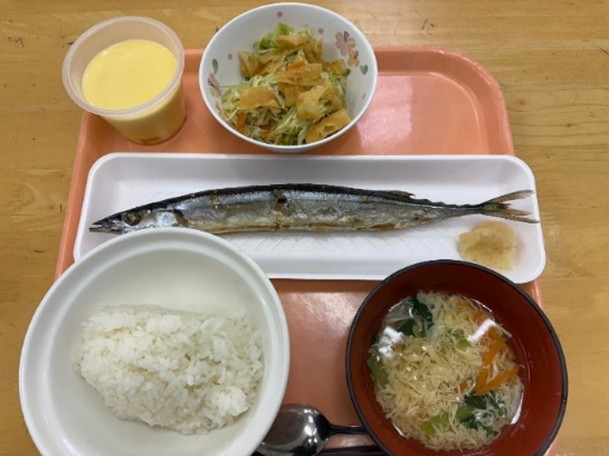さんま給食の献立