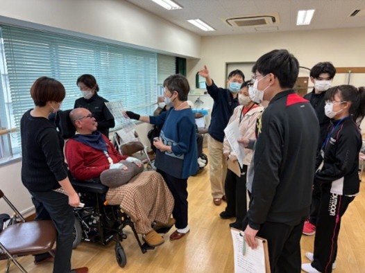 ALSの方々にインタビュー２