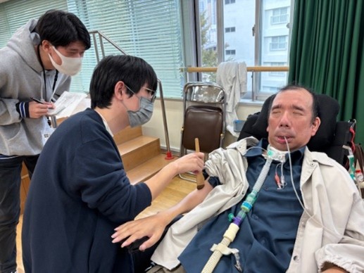 評価体験の様子