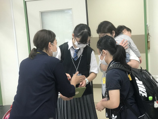 鍼灸手技療法科模擬授業