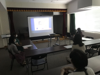 音楽科紹介ビデオ上映