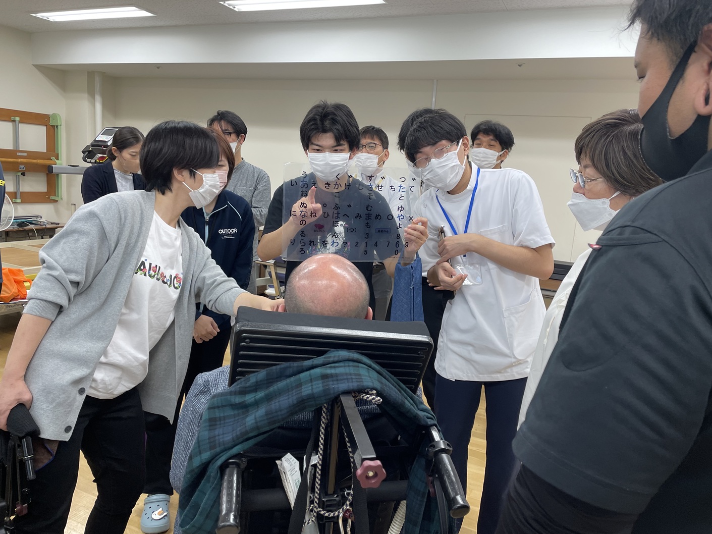 ＡＬＳ交流会の様子１