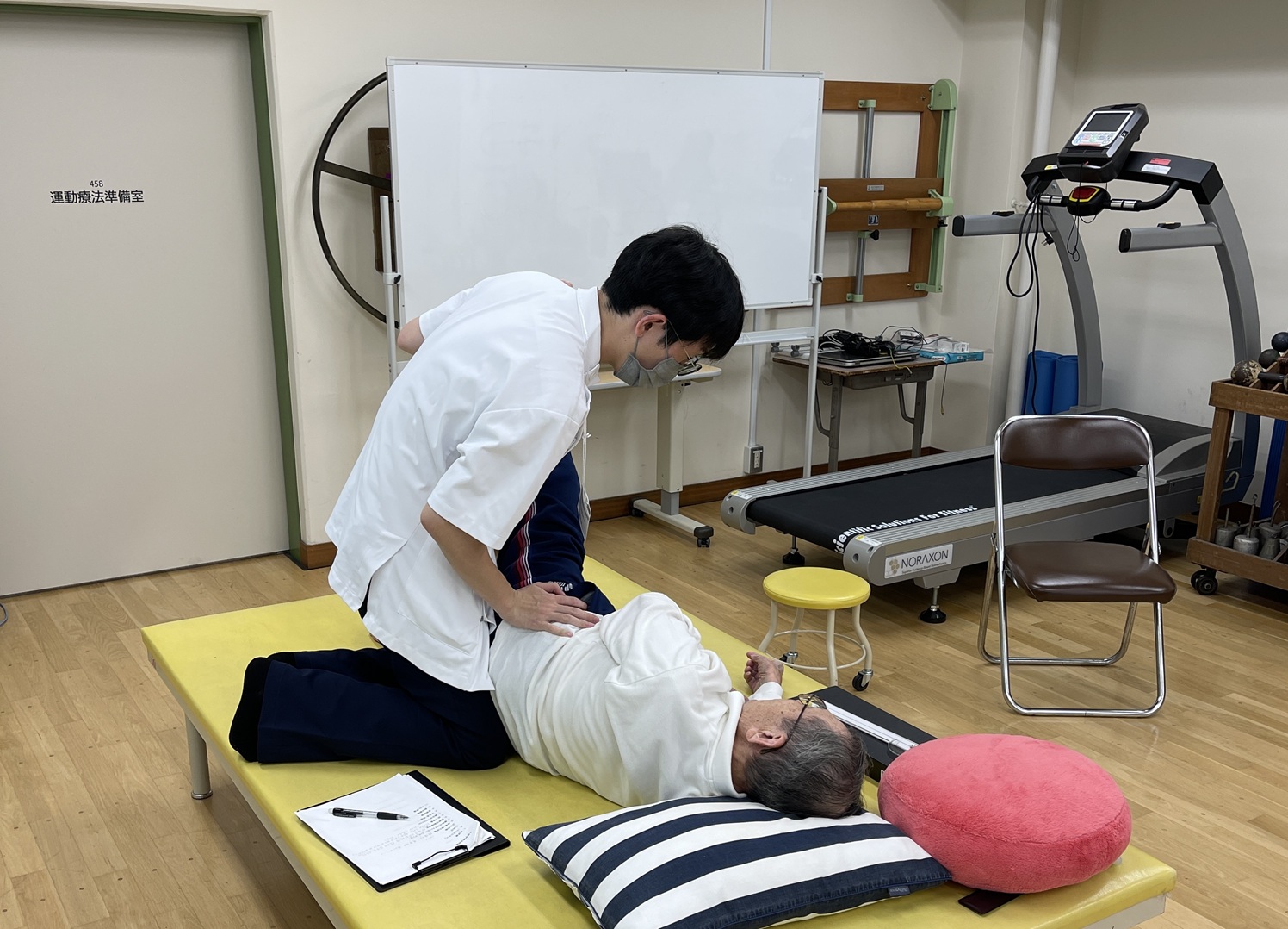 検査測定体験会の様子１
