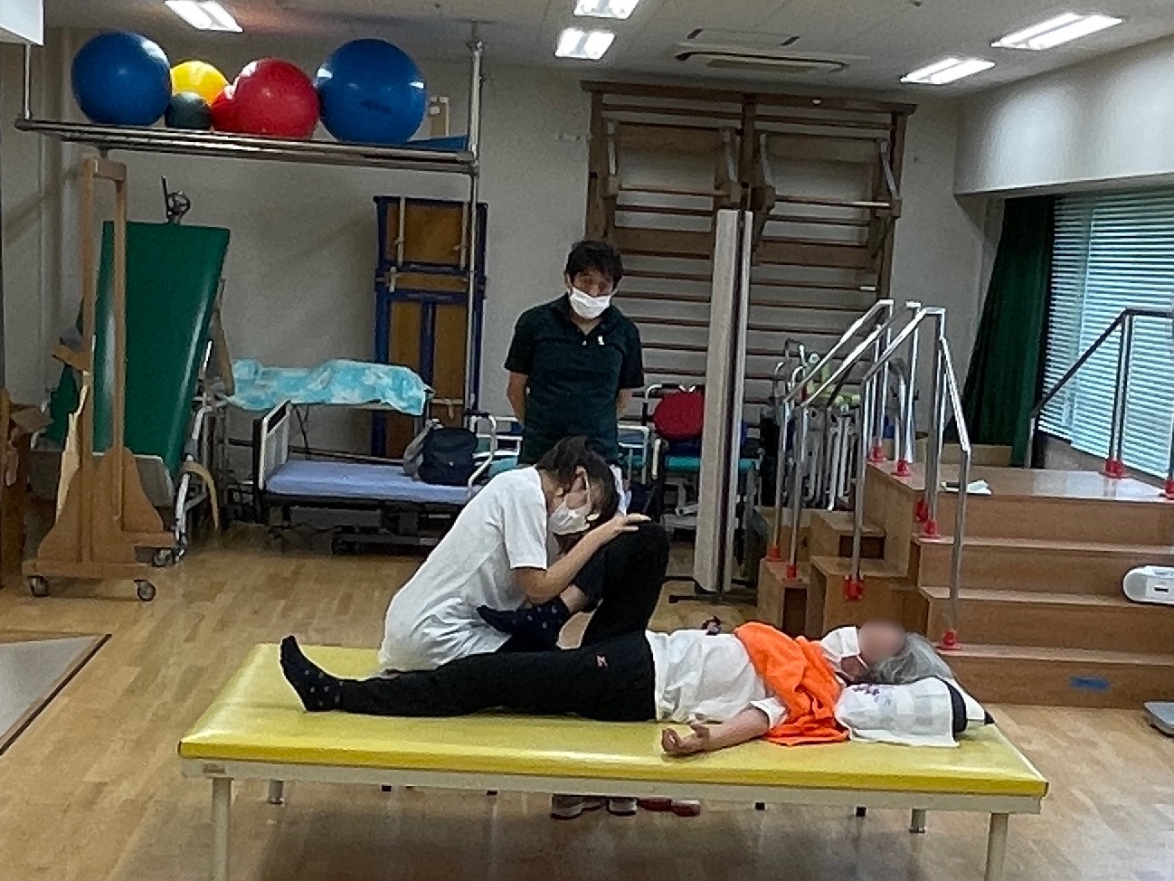 検査測定体験会の様子２