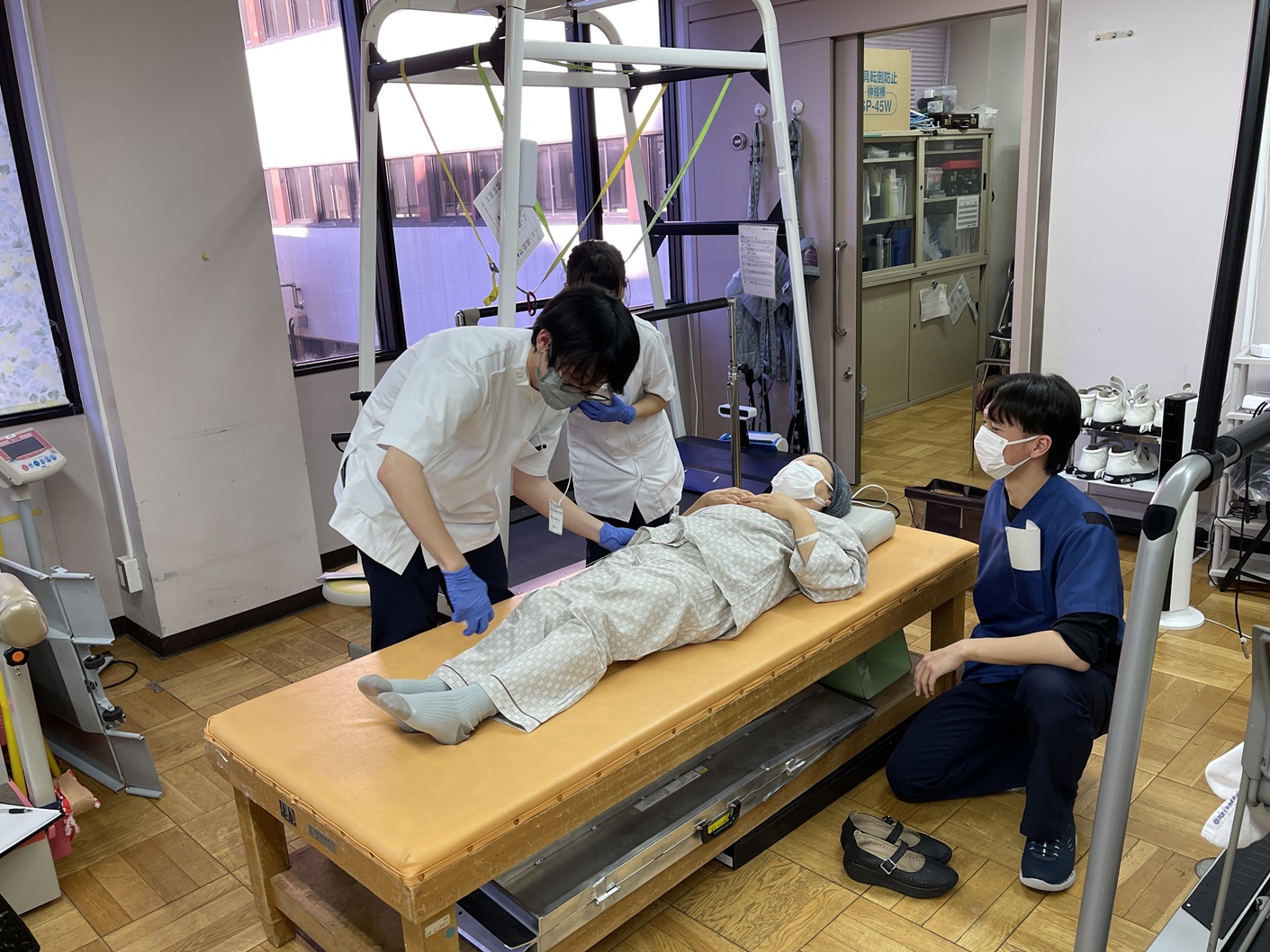 検査・測定実習の様子②